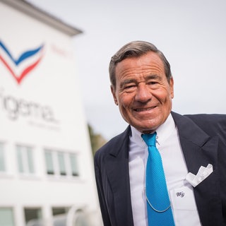Ex-Trigema-Chef Wolfgang Grupp ist im Krankenhaus.