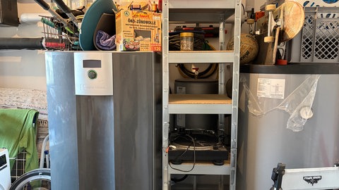 Fernwärmeanlage im Haus einer der Anwohner.