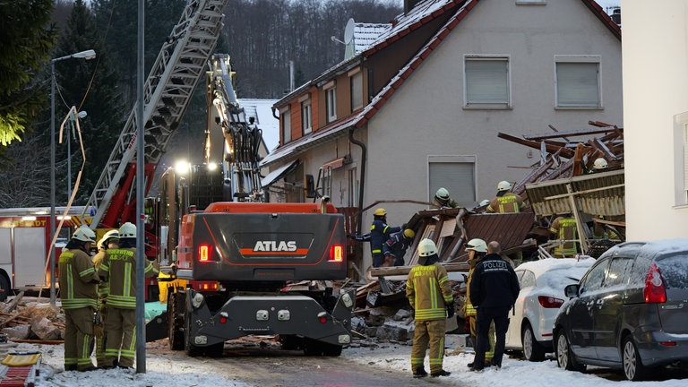 Großeinsatz in Albstadt-Tailfingen: So sieht es nach der Explosion aus