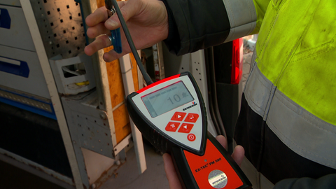 Die Stadtwerke Sigmaringen zeigen dem SWR, wie ein Einsatz bei Gasgeruch abläuft. 