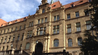 Das Landgericht Tübingen von außen