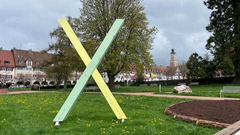 Ein X war das Symbol der gemeinsamen Gartenschau von Freudenstadt und Baiersbronn