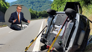 Der CDU-Bundestagsabgeordnete Thomas Bareiß verletzte sich bei einem Verkehrsunfall