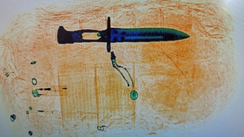 Mithilfe eines speziellen Röntgenmobils entdeckten Kontrolleure vom Zoll auch Waffen.