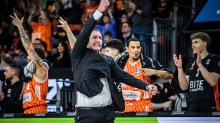 Verspricht Käsespätzle für den Derby-Sieger: Ulms Coach Ty Harrelson.