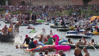 Das Nabada 2026 auf der Donau in Ulm