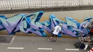 Graffiti Kunst des Ulmer Künstlers Milo 