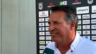 Alois Schwartz, "der Neue" beim SSV Ulm 1846 Fußball, hat nur ein Ziel: Klassenerhalt.