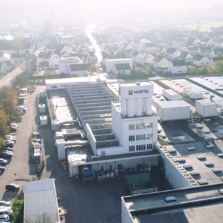 Das VARTA-Werk in Dischingen.