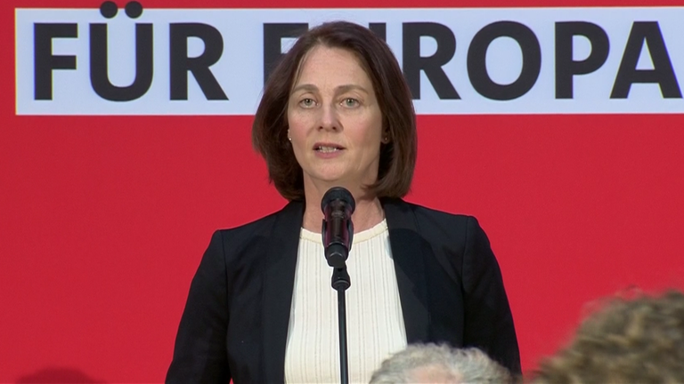 Katarina Barley, SPD, Europaabgeordnete aus RLP - Enttäuschung über den Ausgang der EU-Wahl