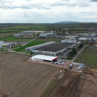 Alzey Gebiet für die neue High-Tech Produktionsstätte