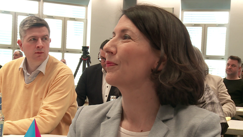 Bezirksparteitag der FDP Pfalz - Wirtschaftsministerin Daniela Schmitt