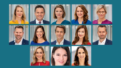 Das Moderatoren-Team von SWR Aktuell