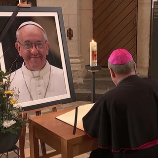 Trauer um Papst Franziskus