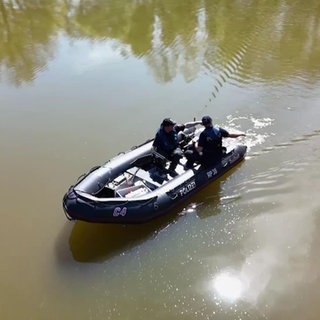 Polizei auf See nähe Weitefeld