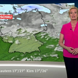 Wetterreporterin Claudia Kleinert