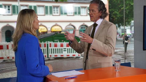 Freie Wähler-Spitzenkandidat Joachim Streit im SWR Aktuell-Sommerinterview