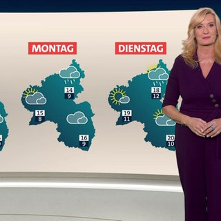 Wettersprecherin Claudia Kleinert