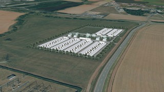 Das geplante Batteriewerk in Wittlich