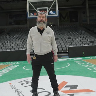 Der langjährige Physiotherapeut der Gladiators Trier Axel "Aggi" Mock