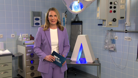 SWR-Moderatorin Daniela Schick bei "SWR Vor Ort" in Hermeskeil