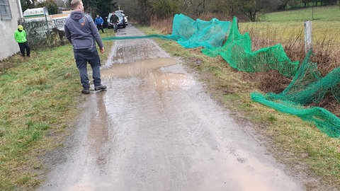 Känguru in der Westpfalz wurde mithilfe eines Netzes wieder eingefangen. 