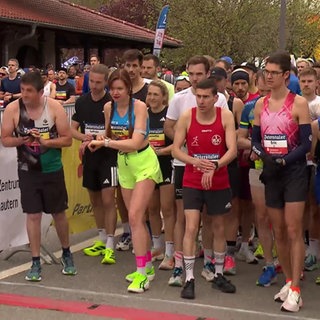 Start des Marathons