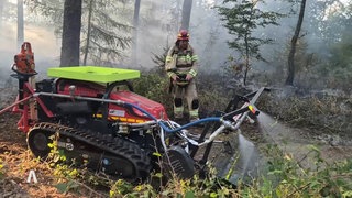 Löschroboter der Feuerwehr