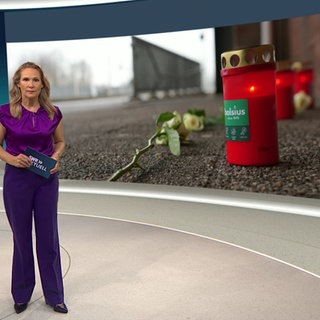 Nachrichtensprecherin Daniela Schick