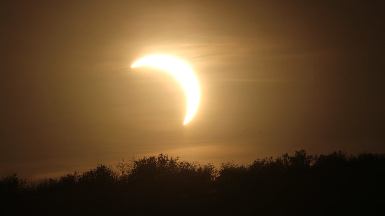 Sonnenfinsternis über Wittlich