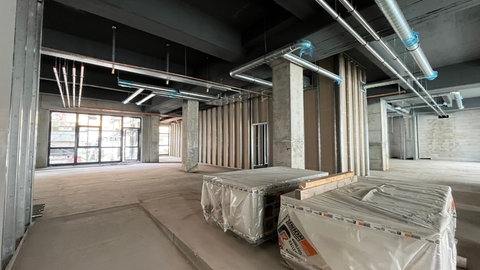Hier soll ein Coworking Space im alten C&A Gebäude in Kaiserslautern entstehen. 