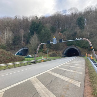 Hörnchenbergtunnel auf A62 bei Landstuhl gesperrt