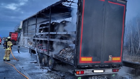 In der Westpfalz hat es mehrere Lkw-Unfälle gegeben.