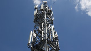 Mobilfunkmast ragt in den Himmel - Uni Kaiserslautern bekommt Förderung für 6G-Standard