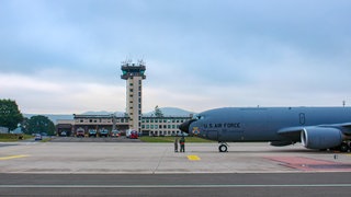 Tower auf der Air Base Ramstein