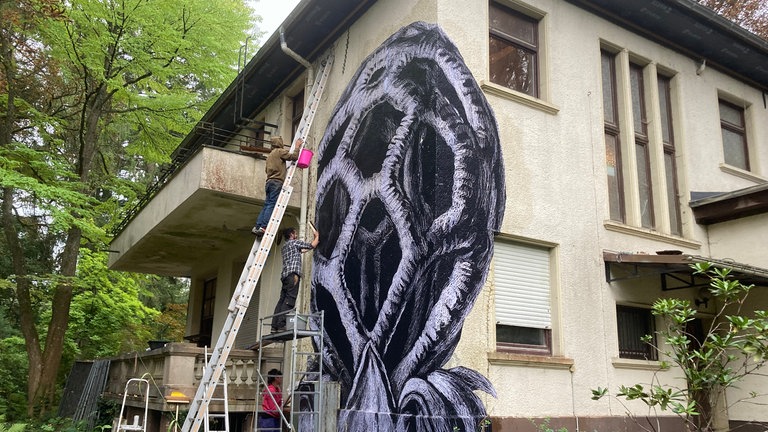 Und so sieht es aus, wenn die Neuffer-Villa in Pirmasens eine neue "Haut" bekommt.