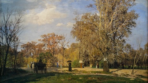 Apriltag im Prater - Tina Blau 1889