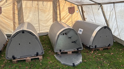 In Kaiserslautern gibt es Kälteiglus für Obdachlose