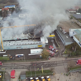 Feuer in Wäscherei in Landstuhl
