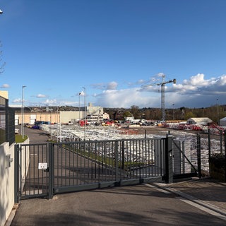 Neue Zufahrt zum Werk des Kranbauers Tadano in Zweibrücken