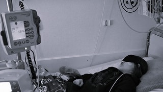 An MECFS erkrankt: Leonie aus Kaiserslautern im Krankenhaus.