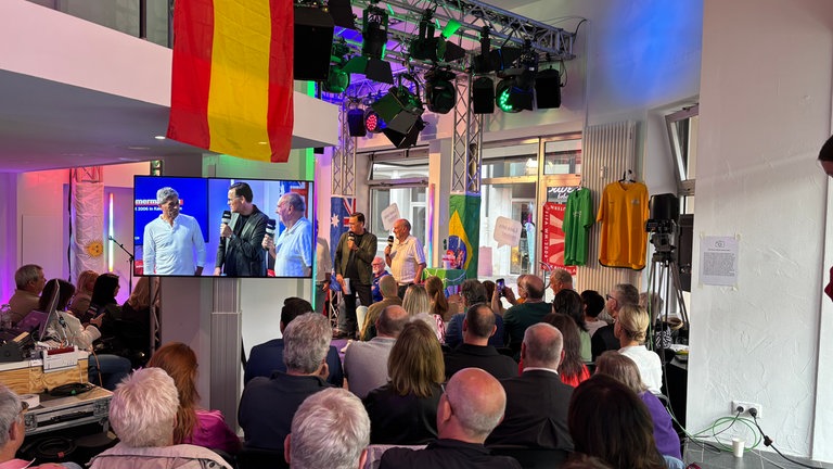 Veranstaltung zum 20-jährigen Jubiläum des WM in Kaiserslautern im SWR PopUp Studio. 