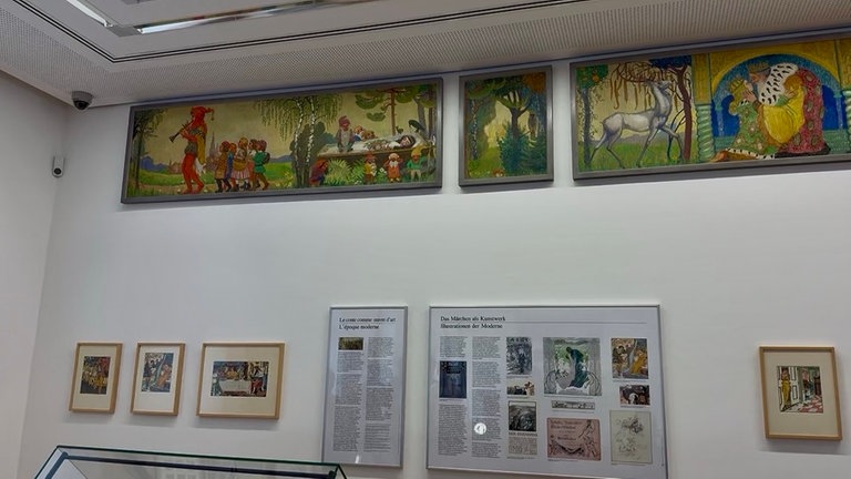 Berliner Fries in der Grimm-Ausstellung