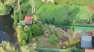 In der Südwestpfalz hat es in der Nacht ein schweres Unwetter gegeben