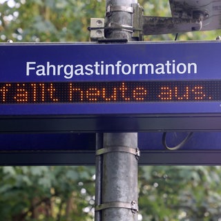 Ab Kaiserslautern fallen ab Freitag mehrere Züge aus