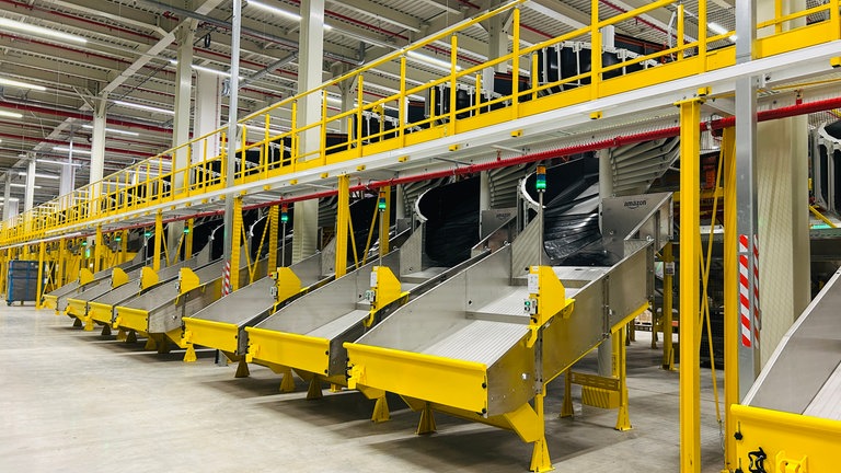 Neues Amazon-Logistikzentrum in Zweibrücken.