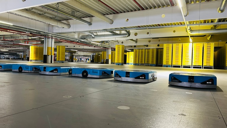 Neues Amazon-Logistikzentrum in Zweibrücken.
