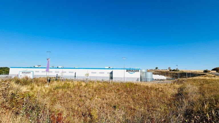Neues Amazon-Logistikzentrum in Zweibrücken.