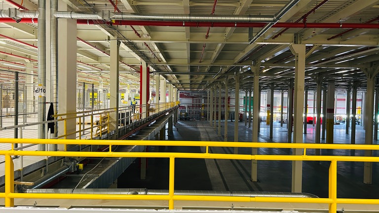 Neues Amazon-Logistikzentrum in Zweibrücken.