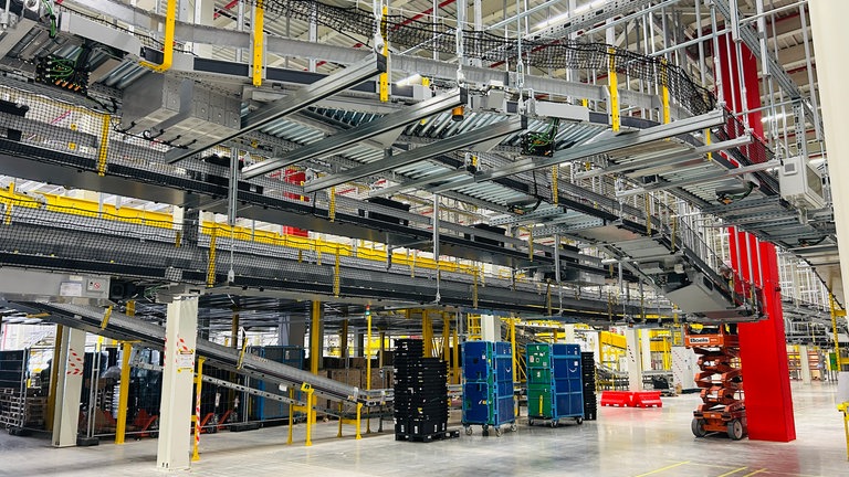 Neues Amazon-Logistikzentrum in Zweibrücken.